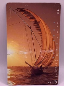 Ship Sea Ocean Japanese Used Telephone Card Made in Japan Japan Japanese NTT - Picture 1 of 6
