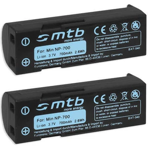 2x Batteria NP-700 per Konica Minolta DiMAGE X50, X60 / Konica Minolta BC-800 - Foto 1 di 3