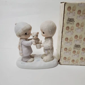 1983 Momenti preziosi CHRISTMAS TIME IS FOR SHARING LICENZIATARIO JONATHAN & DAVID IT - Foto 1 di 6