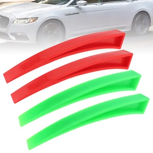 4 Pezzi Cuneo Finestra Porta Auto Curvo Senza Vernice Kit Riparazione ammaccature Protezione Finestra - Foto 1 di 11