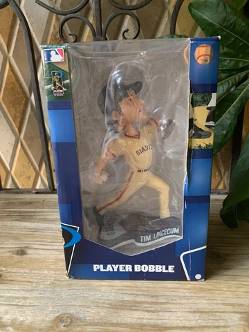 MLB Forever Collectibles Player Bobble Tim Lincecum Brand New Open Box Cover