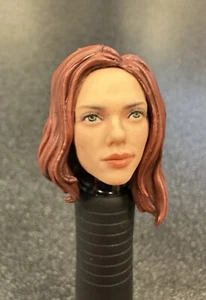 Marvel Legends 6" Scale BLACK WIDOW HEAD ONLY (MINT) Scarlett Johansson - Picture 1 of 13
