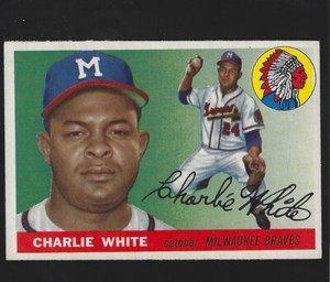 1955  TOPPS  CHARLIE  WHITE  # 103     EX  MINT