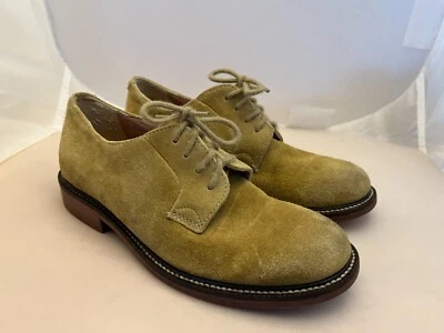 Crewcuts J. Zapatos Oxford de gamuza con suela de goma en contraste para niños talla 2 juveniles Foto 1 de 4