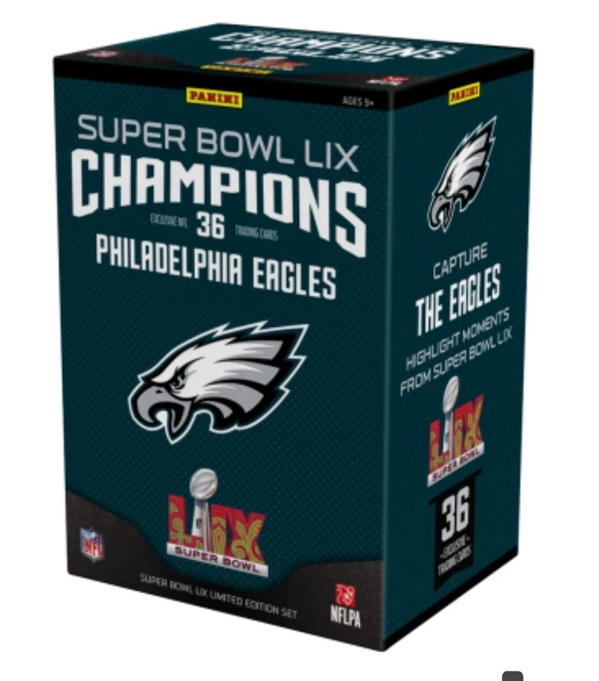 2024 Panini NFL Super Bowl Champions Philadelphia Eagles - 36 Card Team Box Set - Image 1 of 1