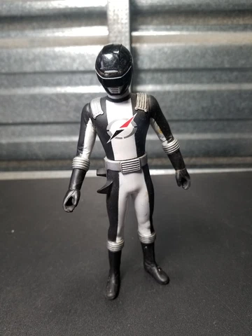 Boukenger Sentai Hero 6" Vinyl Figure BLACK Power Rangers Operation Overdrive Cover