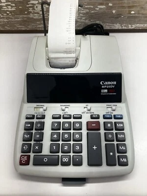Canon MP-25DV Scientific Printing Calculator (TESTED/WORKING) - Image 1 of 4