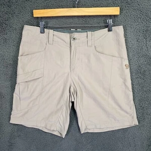 Mountain Hardwear Cargo Shorts Mens 30 (32) Quick Dry Nylon 9" Sand Hiking - Picture 1 of 18