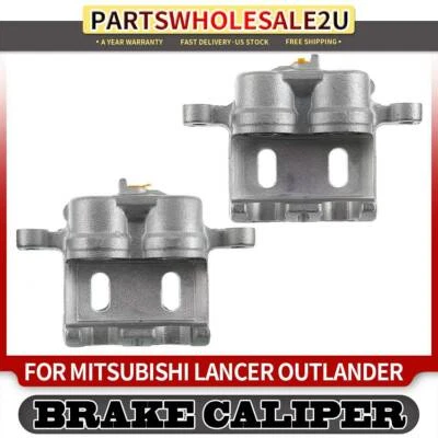 2 件前 LH 和右手制动卡钳适用于三菱 Eclipse Lancer Galant Eagle Talon — 第 1/4 张图片