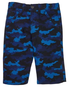 Y.F.K Boys Bermuda Shorts Short Pants Camouflage Adjustable Waist Size 134 - Picture 1 of 2