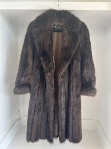 Thomas E. McElroy Fur long length jacket - Picture 1 of 19