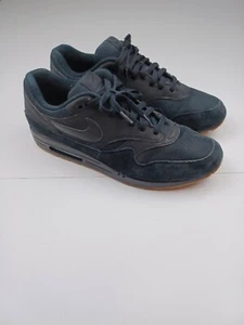 (Herren Größe 14) Nike Air Max 1 90 Premium schwarz Gummi Komfortschuhe (AH8145-007) - Bild 1 von 12