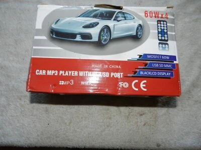 Mosfet 60Wx4 Black LCD Display Car MP3 Player - Image 1 of 4