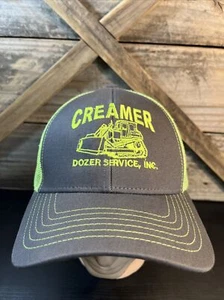 Trucker Cap OC Brand Gray/Green SnapBack Mesh Creamer Dozer Service Inc Logo - Picture 1 of 9