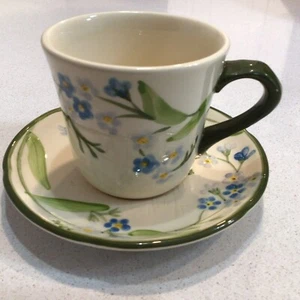 Franciscan Cup and Saucer “Forget-Me-Not” - Picture 1 of 5
