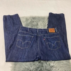 Levis 559 Jeans Mens Relaxed Straight Size W42 L34 Blue Denim 100%Cotton #1477 - Picture 1 of 10