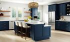 Fully Assembled 10X10 Modern Shaker Nany Blue Kitchen Cabinets Lifetime Warranty