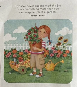 Mary Engelbreit Handmade Magnet-If You’ve Never Experienced The Joy - Picture 1 of 3
