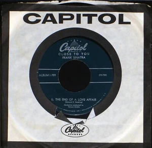 Frank Sinatra - Close To You - 7" single 45rpm record - Picture 1 of 2