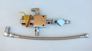 Kit de volteo único hidráulico Lowrider, todo cromado, 3/8", brillante, de lujo, Chevy - Imagen 1 de 4