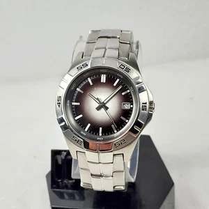 FOSSIL AM-3997 STAINLESS STEEL DIVER CLASSIC WR 100M MEN'S WATCH NEW BATTERY - Picture 1 of 10
