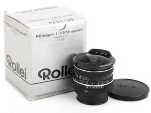 Mint- In Box ROLLEI CARL ZEISS F-Distagon 16mm f/2.8 HFT QBM fisheye lens w/caps - Picture 1 of 10