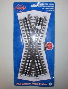 ATLAS O-SCALE 30 DEG CROSSING #6084 (LOT 880) - Picture 1 of 1