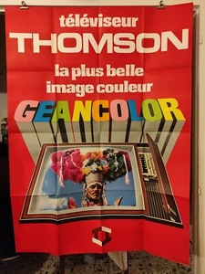 Affiche Originale - TV Thompson - Géancolor 1972 - 120 / 160 cms - Picture 1 of 1
