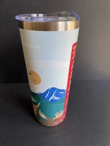 NEW TIM HORTONS  LARGE COFFEE MUG 2024  CANADA TRAVEL COLLECTION - Picture 1 of 4