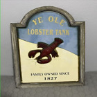 Ye Ole Lobster Tank Family owned since 1827 vintage Store Sign