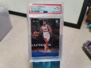 2020 Chronicles Saddiq Bey Platinum 1/1 #311 PSA 6 T7292 - Picture 1 of 6