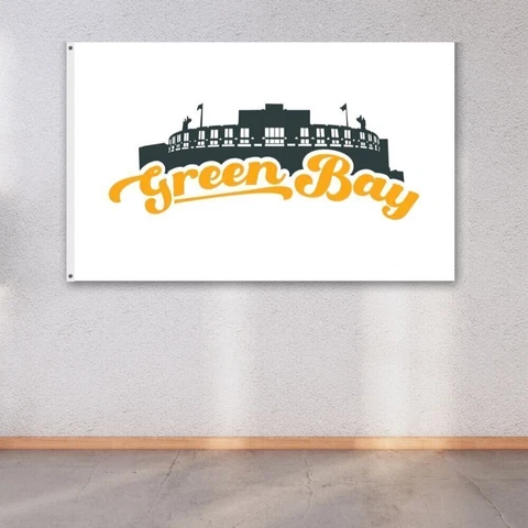 Green Bay Packers Fans 3x5 ft Flag NFL Football Champions Banner Gift Wall Decor Cover
