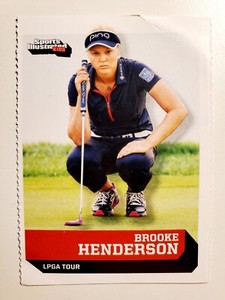 2017 Sports Illustrated for Kids BROOKE HENDERSON Rookie Card RC #650 LPGA Golf