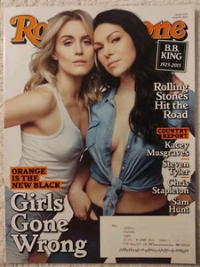 ORANGE IS THE NEW BLACK ROLLING STONE MAGAZINE #1237 JUNE 18, 2015 - B.B. KING - Picture 1 of 24