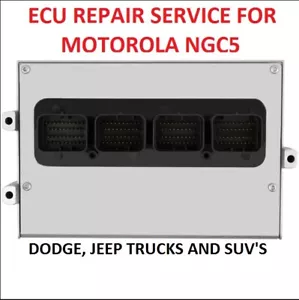 DODGE GRAND CARAVAN CHRYSLER TOWN & COUNTRY 3.6L 2011 ECM ECU PCM REPAIR SERVICE - Picture 1 of 3