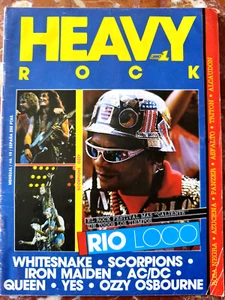 REVISTA HEAVY ROCK Nº19 DE 1985 IRON MAIDEN+AC/DC+QUEEN+SCORPIONS+OZZY+YES - Imagen 1 de 1