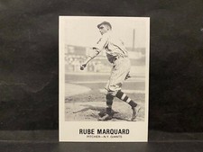 BASEBALL, RUBE MARQUARD, Renata Galasso Inc., 1980 TCMA trading cards