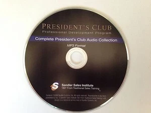 Sandler Sales Institute Presidents Club Training Modules ALL 19 CDS on MP3 Disc  - Picture 1 of 12