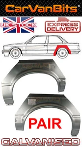 PARA BMW 3 E30 82-87 2 PUERTAS CUPÉ ARCO DE RUEDA TRASERA CUERPO DE REPARACIÓN ÓXIDO PANEL ALA X2 - Imagen 1 de 9