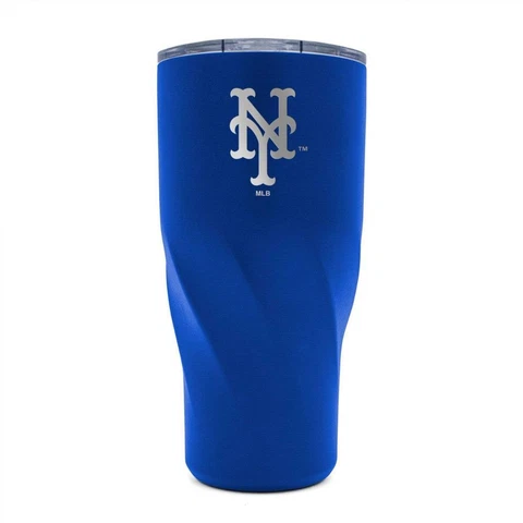 New York Mets 30oz Morgan Stainless Steel Tumbler [NEW] MLB Cup Travel Mug Cover