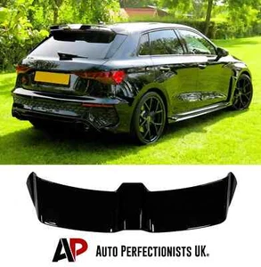 Audi A3 S3 RS3 8Y Sportback Glanz Schwarz Heck Kofferraum Dach Spoiler Flügel Lippe 2020+ - Bild 1 von 10