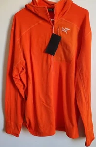 Arc’teryx Delta 1/2 Zip Neck Hoody Pullover Men’s XL Color: Phenom - New - Picture 1 of 4