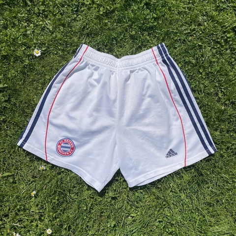Vintage Bayern Munich 2000 2001 Away Shorts Adidas Football Soccer Size 32" Cover