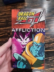 Dragon Ball GT: Baby - Volume 1 One: Affliction (VHS, 2003, Edited) Untested - Picture 1 of 8