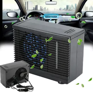 Auto Klimaanlage 12v Kühlung Fahrzeug Fan Mini-LUFTKÜHLER Tragbare Auto Camping - Bild 1 von 15