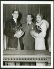 JEANETTE MACDONALD + TYRONE POWER + ED SULLIVAN Original Vintage 1939 Photo