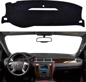 Dash Board Custom Cover Mat Carpet Compatible with 2007-2014 Chevy Sil - Picture 1 of 7