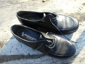 SUPERBES MOCASSINS noirs  IMPERTINENTE T 36 PFT ETAT A 20€ ACH IMM FP com MOD RE - Picture 1 of 12