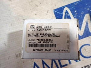 New Cutler Hammer TA602LDCW Control Wire Terminal Lug AL CU (2) 250-350 MCM - Picture 1 of 7