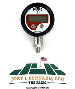 WINTERS, DPG216, DIGITAL GAUGE, 2.5" DIAL, 1/4"NPT BTM, 0-200 PSI, NEW, NIB - Picture 1 of 9